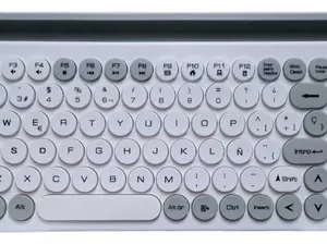 TECLADO NOGANET INALAMBRICO BT NKB-Q40 2.4G SOPORTE MULTITAREA