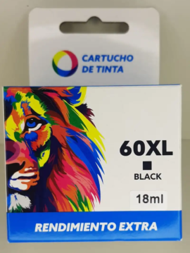 CARTUCHO GENERICO HP 60XL COLOR