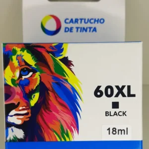 CARTUCHO GENERICO HP 60XL NEGRO