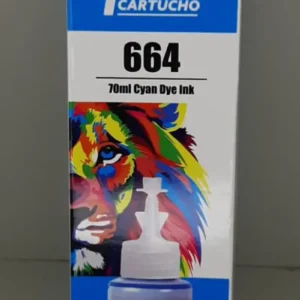BOTELLA DE TINTA GENERICA EPSON 664 CIAN
