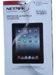 PROTECTOR DE PANTALLA 10.2" TRANSPARENTE