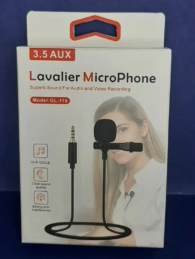 MICROFONO CORBATERO LAVALIER 3.5 AUX