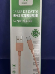 CABLE DE DATOS USB C CARGA RAPIDA 5A