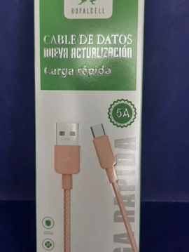 CABLE DE DATOS USB C CARGA RAPIDA 5A