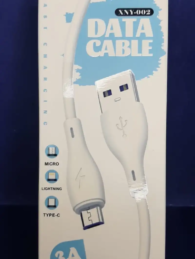 CABLE DE DATOS USB C 3A 1mt.