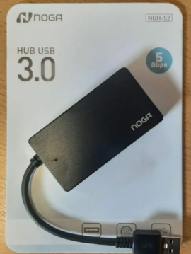 HUB USB NOGA 4 PUERTOS NGH52
