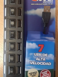 HUB USB GLOBAL 7 PUERTOS