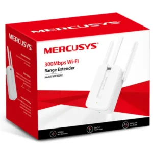 EXTENSOR DE RANGO MERCUSYS WIFI 300 Mbps