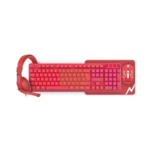 Kit Gamer 4 en 1 Noga NKB-413R Rojo