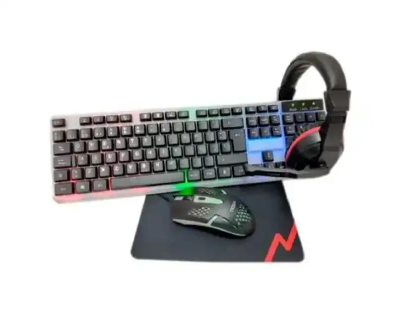 Kit Gamer 4 en 1 Noga NKB-413N