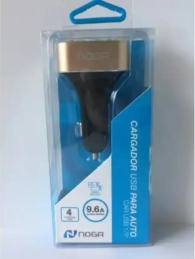 Cargador de Auto Noga CAR USB 17P 4 Puertos