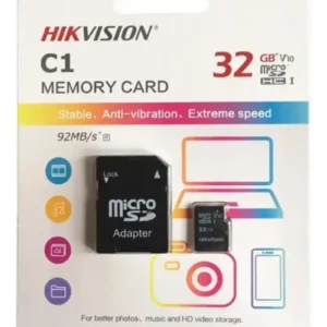 Memoria MicroSD Hikvision C1 32GB con Adaptador